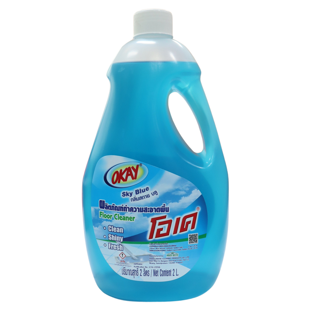 okay floor 2 l blue fresh f