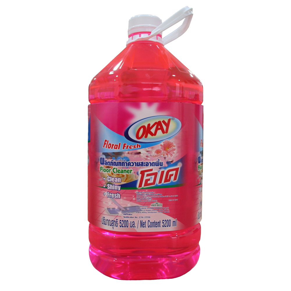 okay floor cleaner floral fresh 2 l