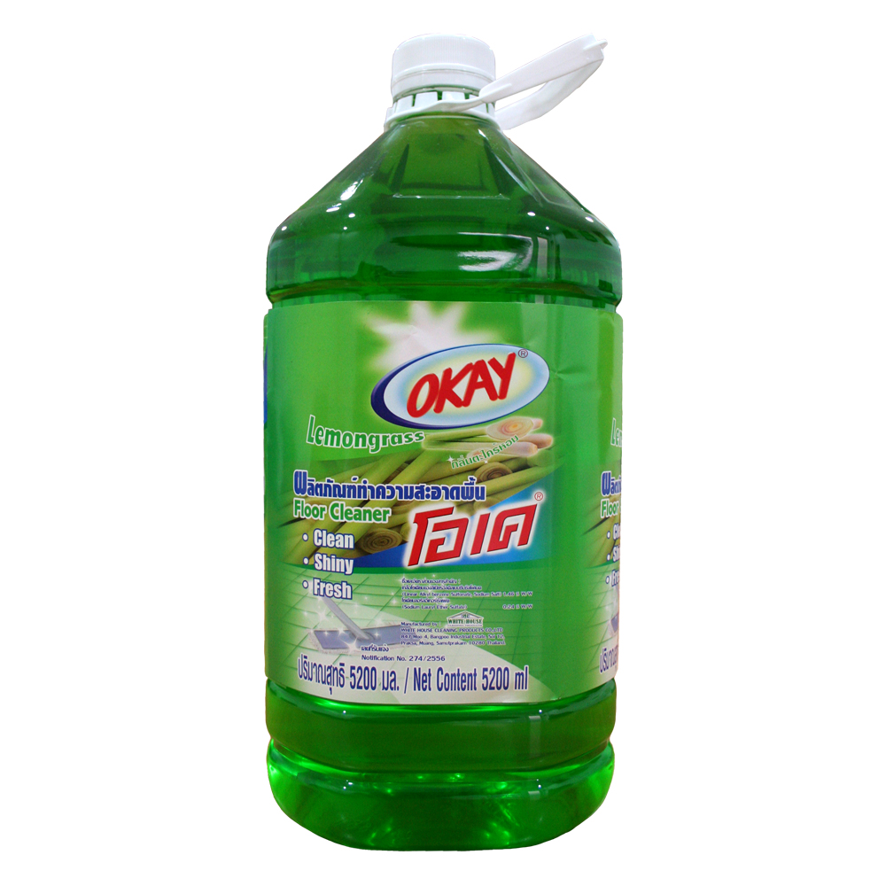 okay floor cleaner lemongrass 2 l